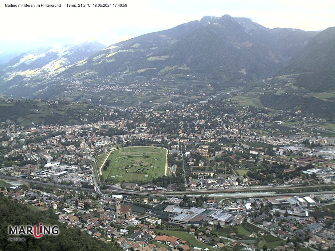 Marlengo with a view of Merano